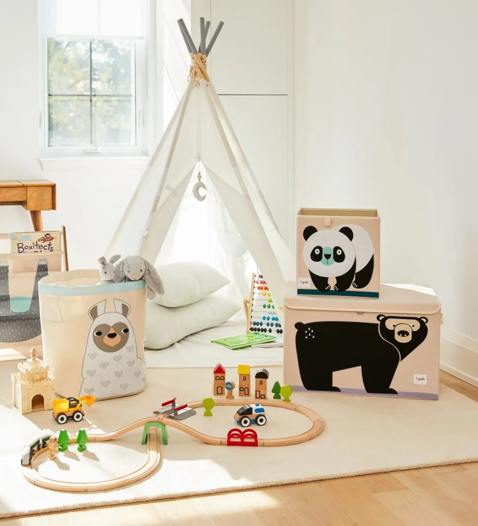 3 Sprouts Opbevaringspose - 44,5x43 - Lama