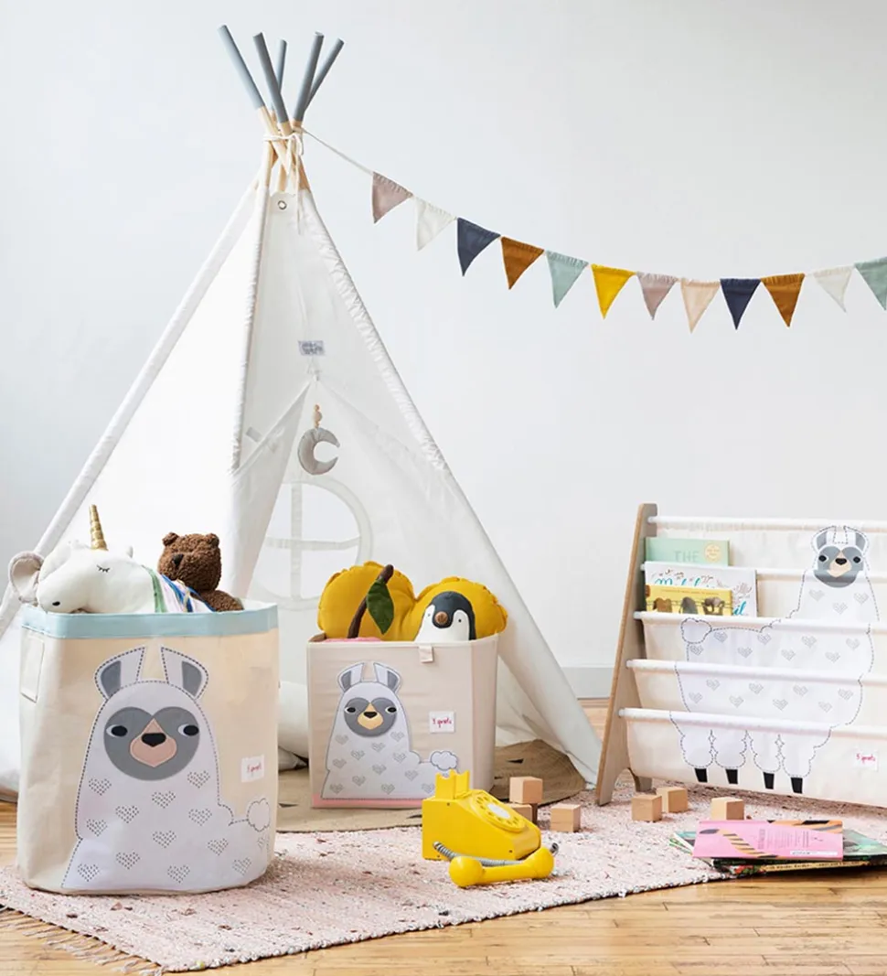 3 Sprouts Opbevaringspose - 44,5x43 - Lama