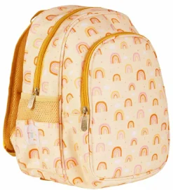 A Little Lovely Company Børnehavetaske m. Termolomme - Rainbows