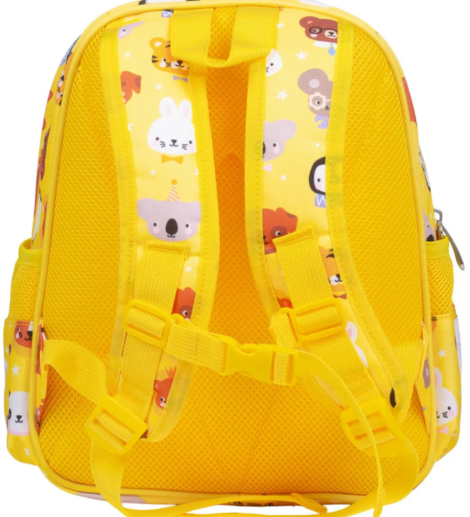 A Little Lovely Company Børnehavetaske m. Termolomme - Animal Fr