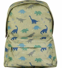 A Little Lovely Company Børnehavetaske - Dinosaur - Grøn