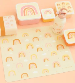 A Little Lovely Company Dækkeserviet - Vinyl - Rainbows