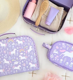 A Little Lovely Company Kuffertsæt - 2 stk. - 29x20/25,5x18 cm -