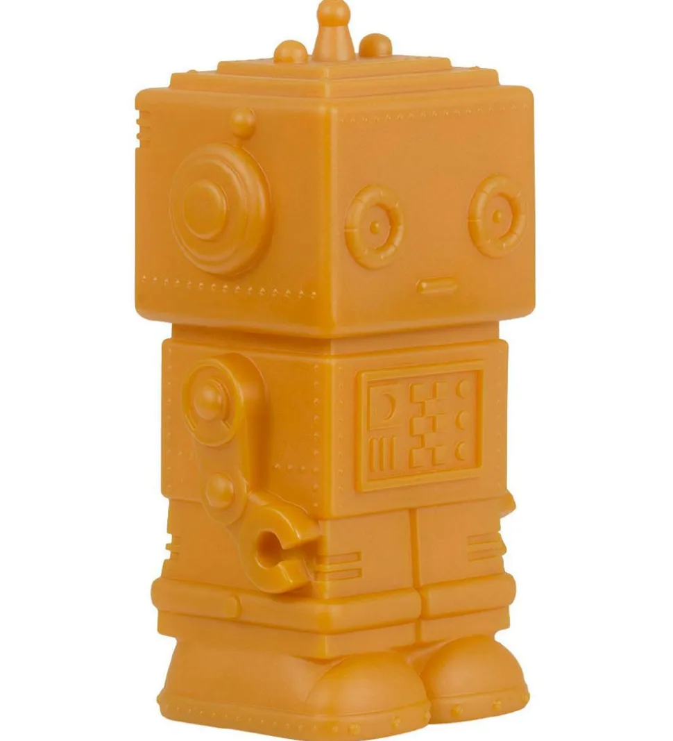 A Little Lovely Company Lampe - 14 cm - Robot - Aztec Gold