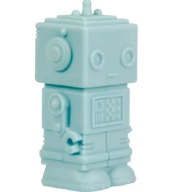 A Little Lovely Company Lampe - 14 cm - Robot - Smoky Blue