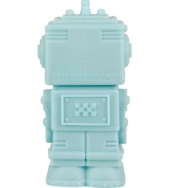 A Little Lovely Company Lampe - 14 cm - Robot - Smoky Blue