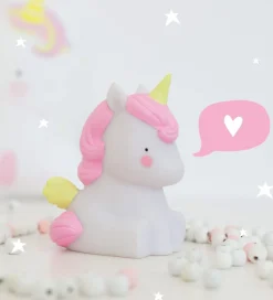 A Little Lovely Company Minilampe - 12,5 cm - Enhjørning