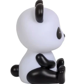 A Little Lovely Company Natlampe - Panda - 19 cm - Sort/Hvid