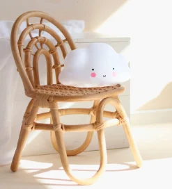 A Little Lovely Company Natlampe - 24,5 cm - Cloud - Hvid