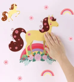 A Little Lovely Company Wallstickers - 35x50 cm - Horse