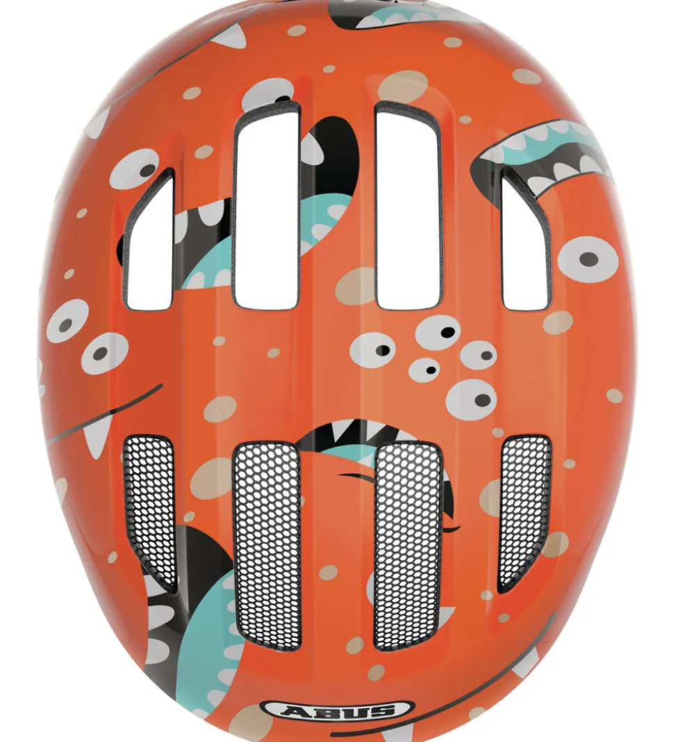 Abus Cykelhjelm - Smiley 3.0 - Orange Monster