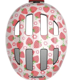 Abus Cykelhjelm - Smiley 3.0 Led - Rose Strawberry