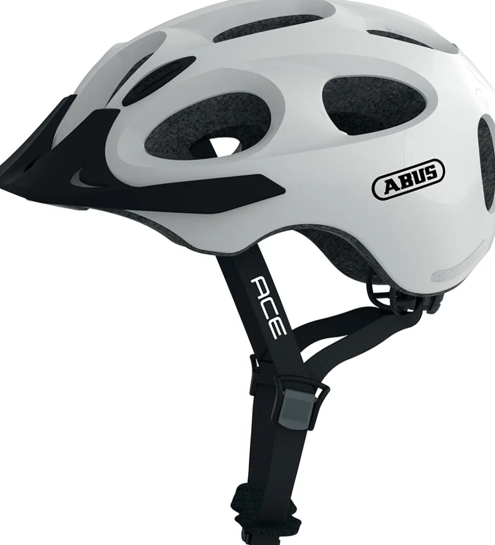 Abus Cykelhjelm - Youn-I Ace - Pearl White