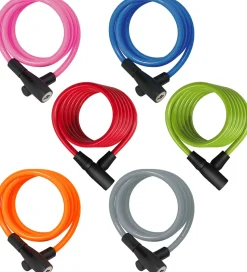 Abus Spirallås - 3506K - 120 cm - Assorteret