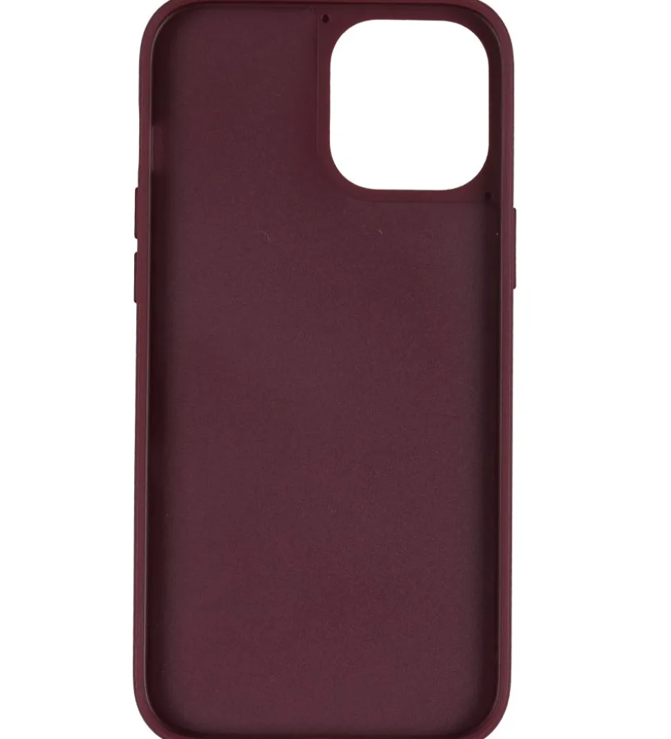 adidas Originals Cover - iPhone 12 Pro Max - Maroon/Solar Orange