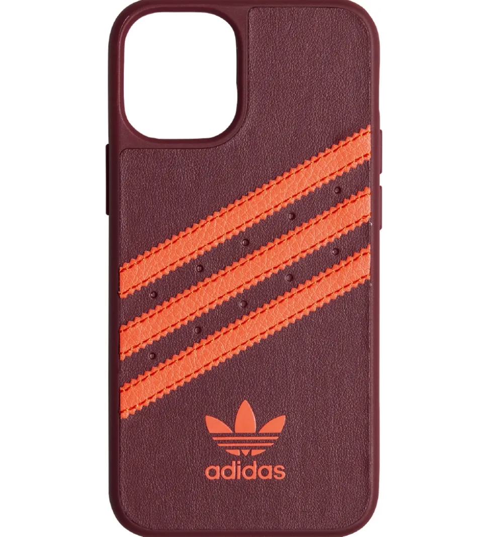 adidas Originals Cover - iPhone 12 mini - Bordeaux/Orange