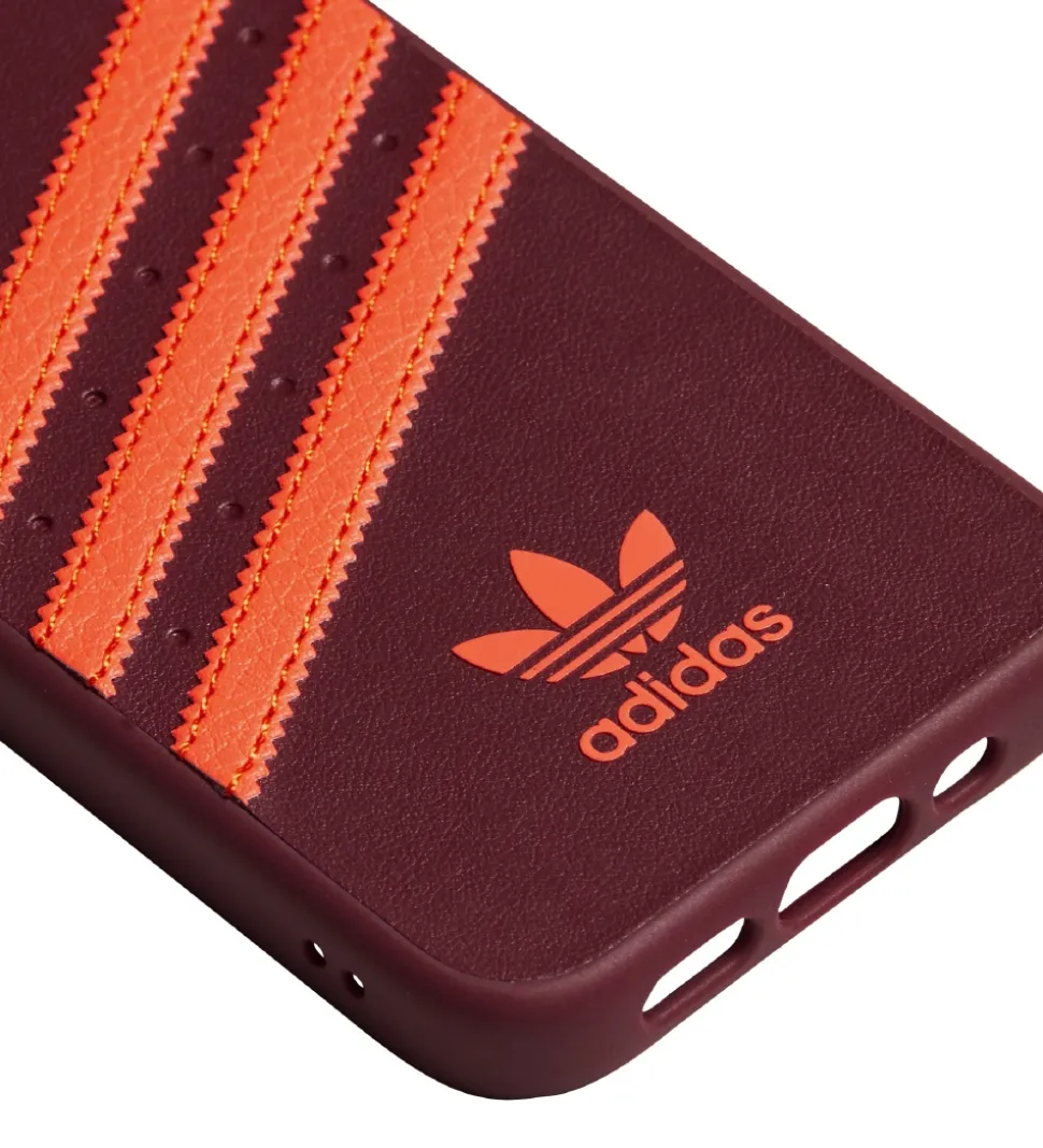 adidas Originals Cover - iPhone 12 mini - Bordeaux/Orange