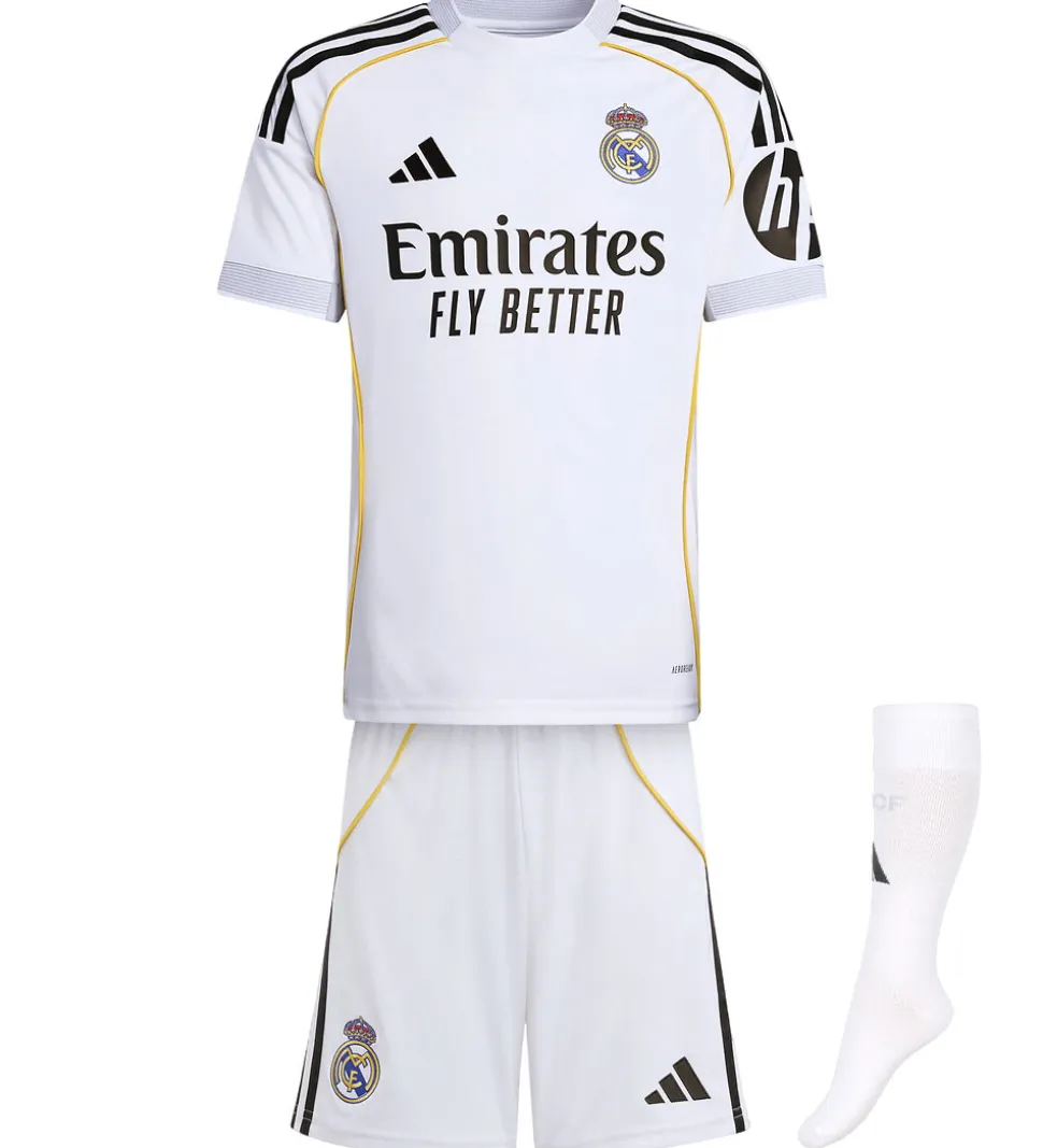 adidas Performance Fodboldsæt - Real H Y - Hvid