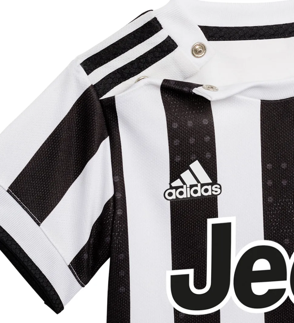 adidas Performance Juventus Hjemmebanesæt - 21/22 - Sort/Hvid