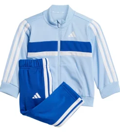 adidas Performance Træningssæt - I 3S Tib TS - Globlu/White/Royb