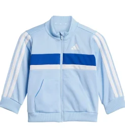 adidas Performance Træningssæt - I 3S Tib TS - Globlu/White/Royb
