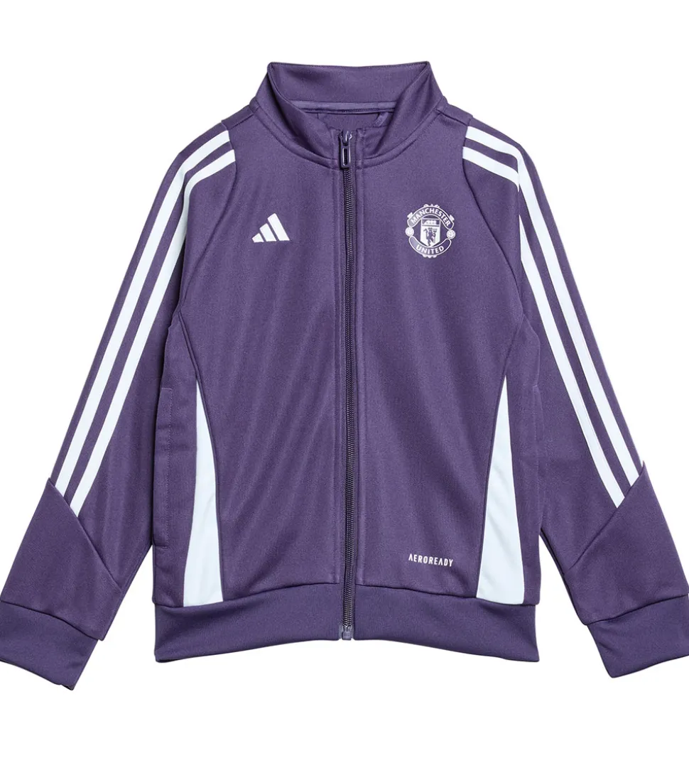 adidas Performance Træningssæt - MUFC TK SUIT I - Aurplu/Sort