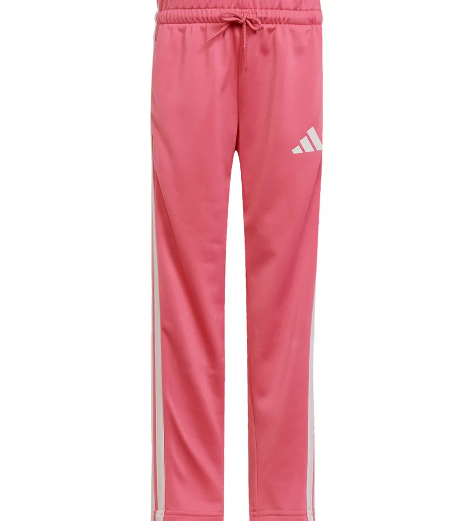 adidas Performance Træningssæt - LK 3S TIB TS - Pnkfus/White/Clp