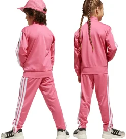 adidas Performance Træningssæt - LK 3S TIB TS - Pnkfus/White/Clp