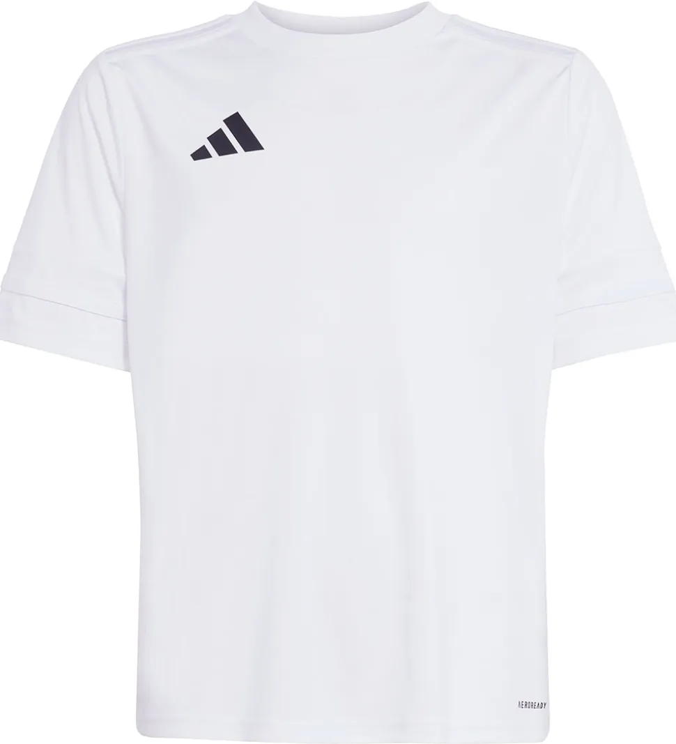 adidas Performance T-shirt - SQUA25 JSY Y - Hvid/Sort