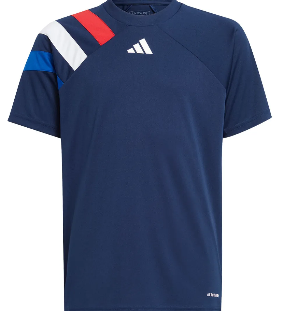 adidas Performance T-Shirt - Fortore 23 - Blå m. Rød/Hvid