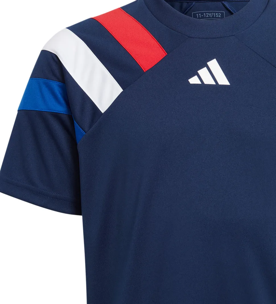 adidas Performance T-Shirt - Fortore 23 - Blå m. Rød/Hvid