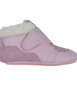 Affenzahn Hjemmesko m. For - Noos - Leather - Growy Otter - Rose