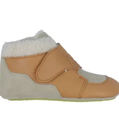 Affenzahn Hjemmesko m. For - Noos - Leather - Growy Cat - Brown