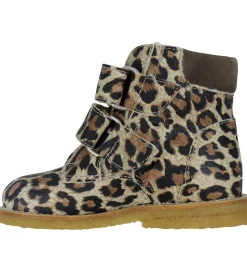 Angulus Begynderstøvler m. For - Tex - Beige Leo/Taupe