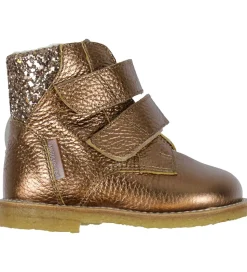 Angulus Begynderstøvler m. For - Tex - Bronze Shine/Clay Glitter