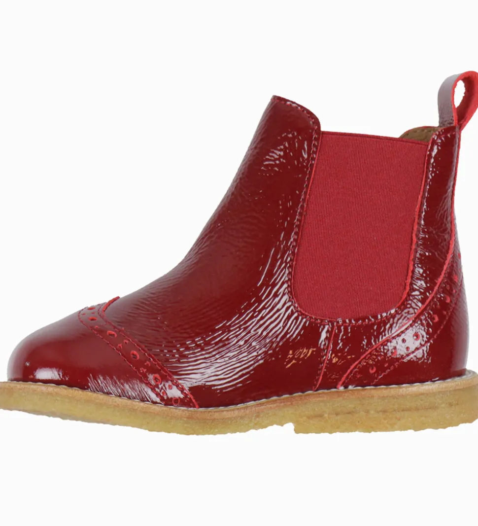 Angulus Støvler - Chelsea - Cranberry Red