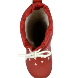 Angulus Termostøvler m. Uldfor - Red Hearts