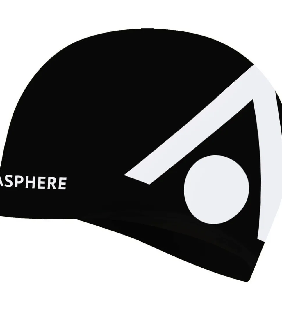 Aqua Sphere Badehætte - Tri Cap - Black White
