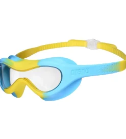 Arena Svømmebriller - Spider Kids Mask - Clear Yellow/Lightblue