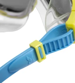 Arena Svømmebriller - The One Junior - Sølv/Soft Green/Blue Cosm