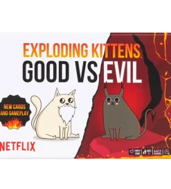 Asmodee Spil - Exploding Kittens Good vs Evil