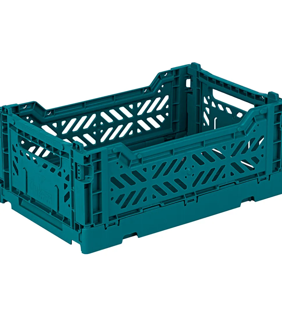 Aykasa Foldekasse - 27x17x11 cm - Mini - Peacock Green