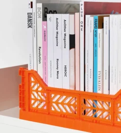 Aykasa Foldekasse - 40x30x15 cm - Midi - Neon Orange