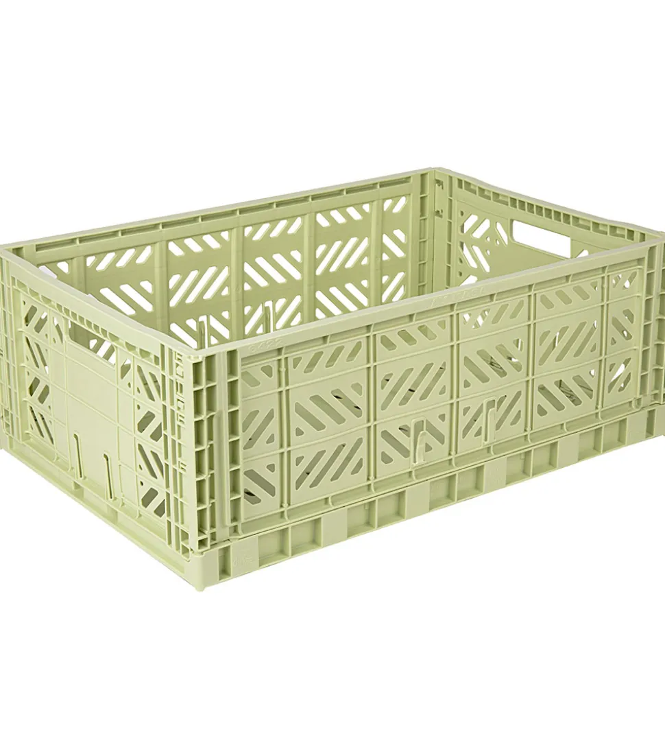 Aykasa Foldekasse - 60x40x22 cm - Maxi - Lime Cream
