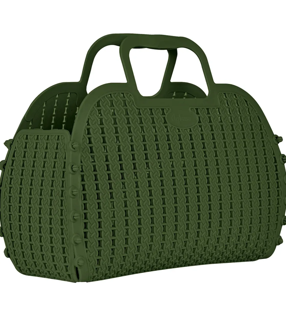 Aykasa Foldekurv - 27x22x12 cm - Mini - Khaki