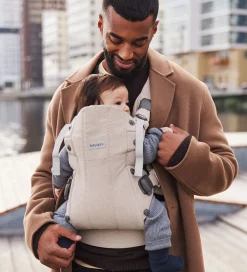 BabyBjörn Bæresele - Harmony - Vævet Melange - Lys Beige