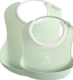 BabyBjörn Hagesmæk - 2-pak - Pastelgrøn