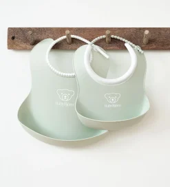 BabyBjörn Hagesmæk - 2-pak - Pastelgrøn