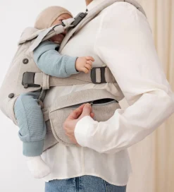 BabyBjörn Lommer til Bæresele - Vævet Melange - Lys Beige