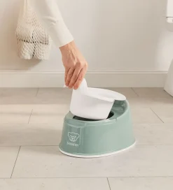 BabyBjörn Potte - Grågrøn/Hvid